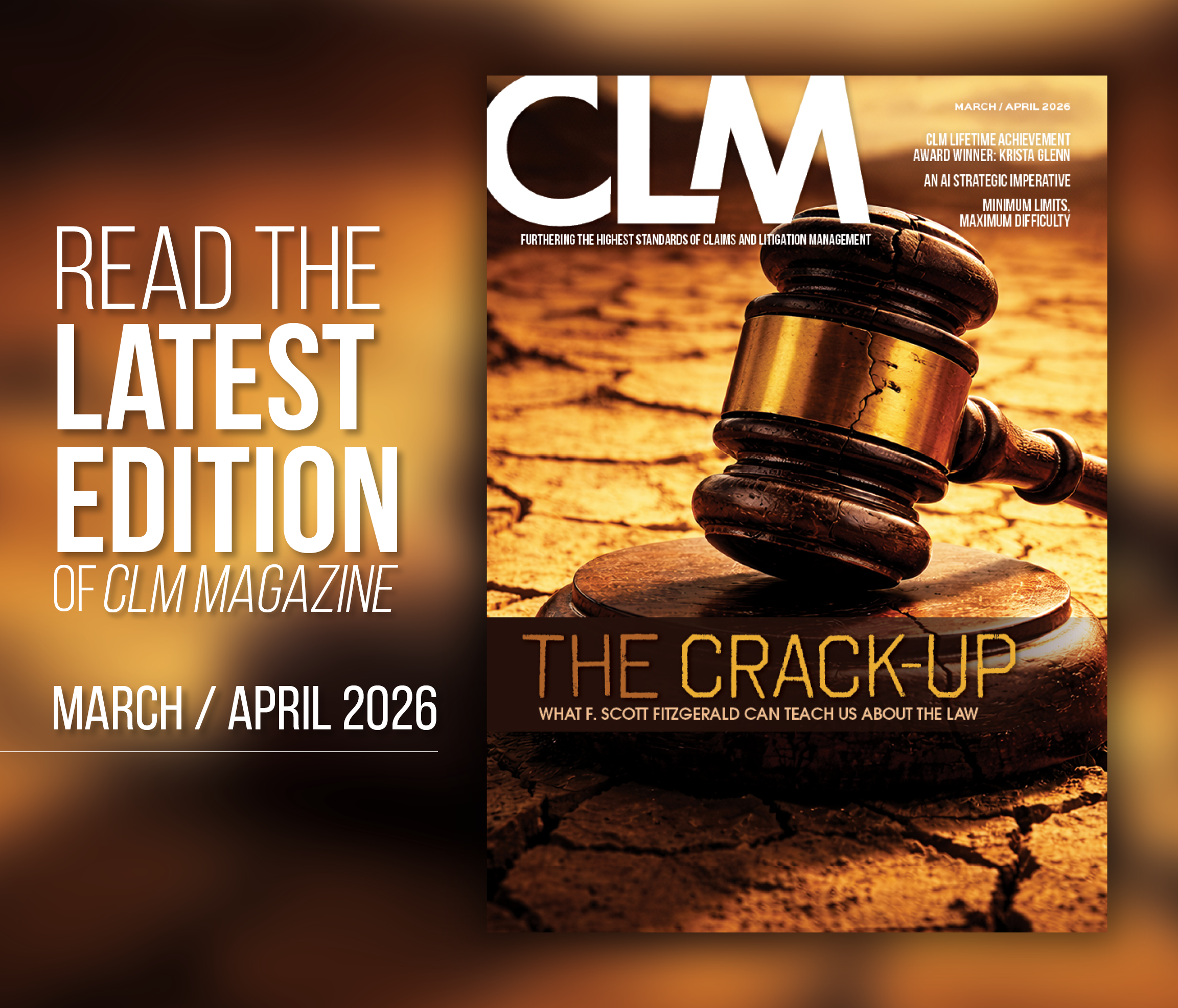 Read the March / April 2026 Issue of CLM Magazine