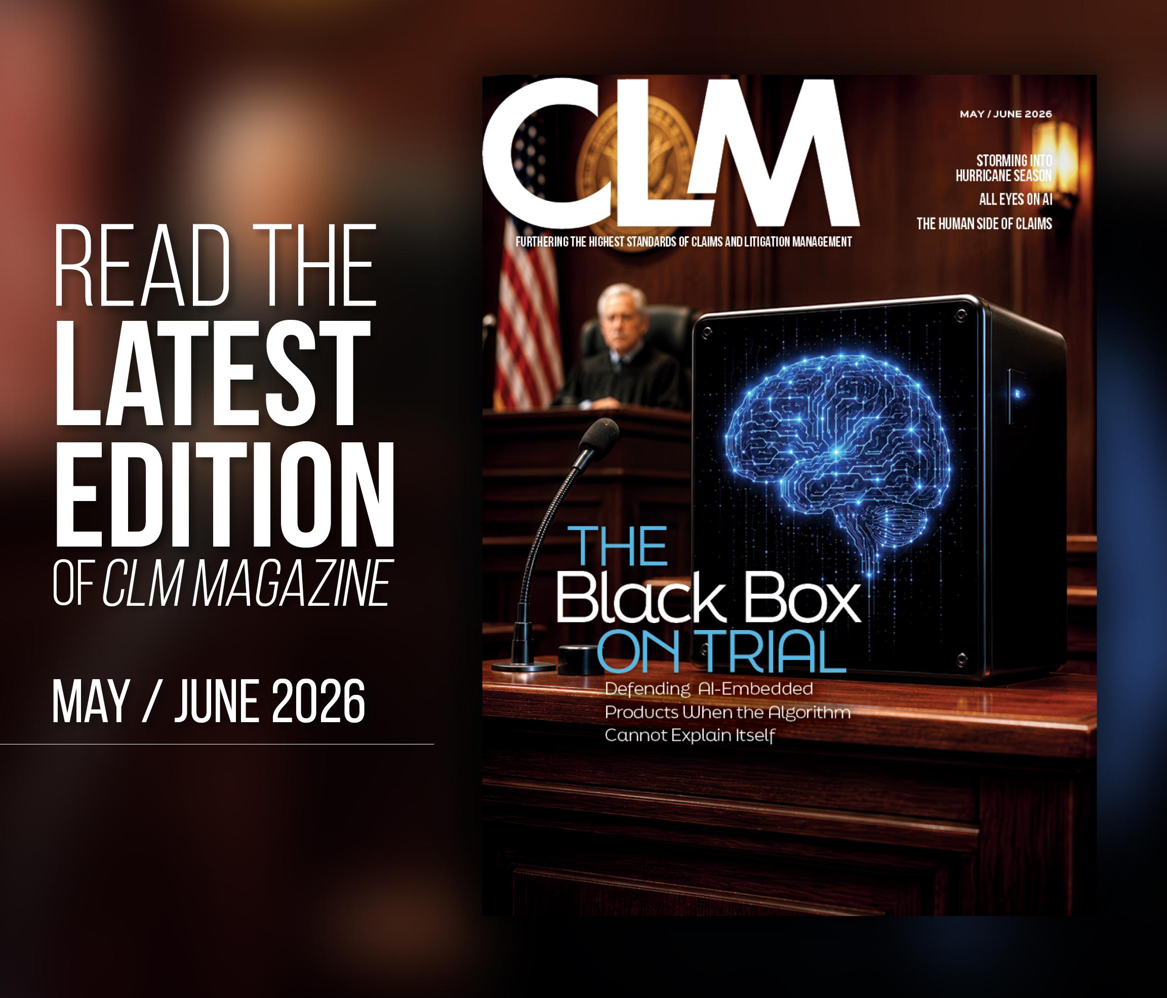 Read the May / JUne 2026 Issue of CLM Magazine