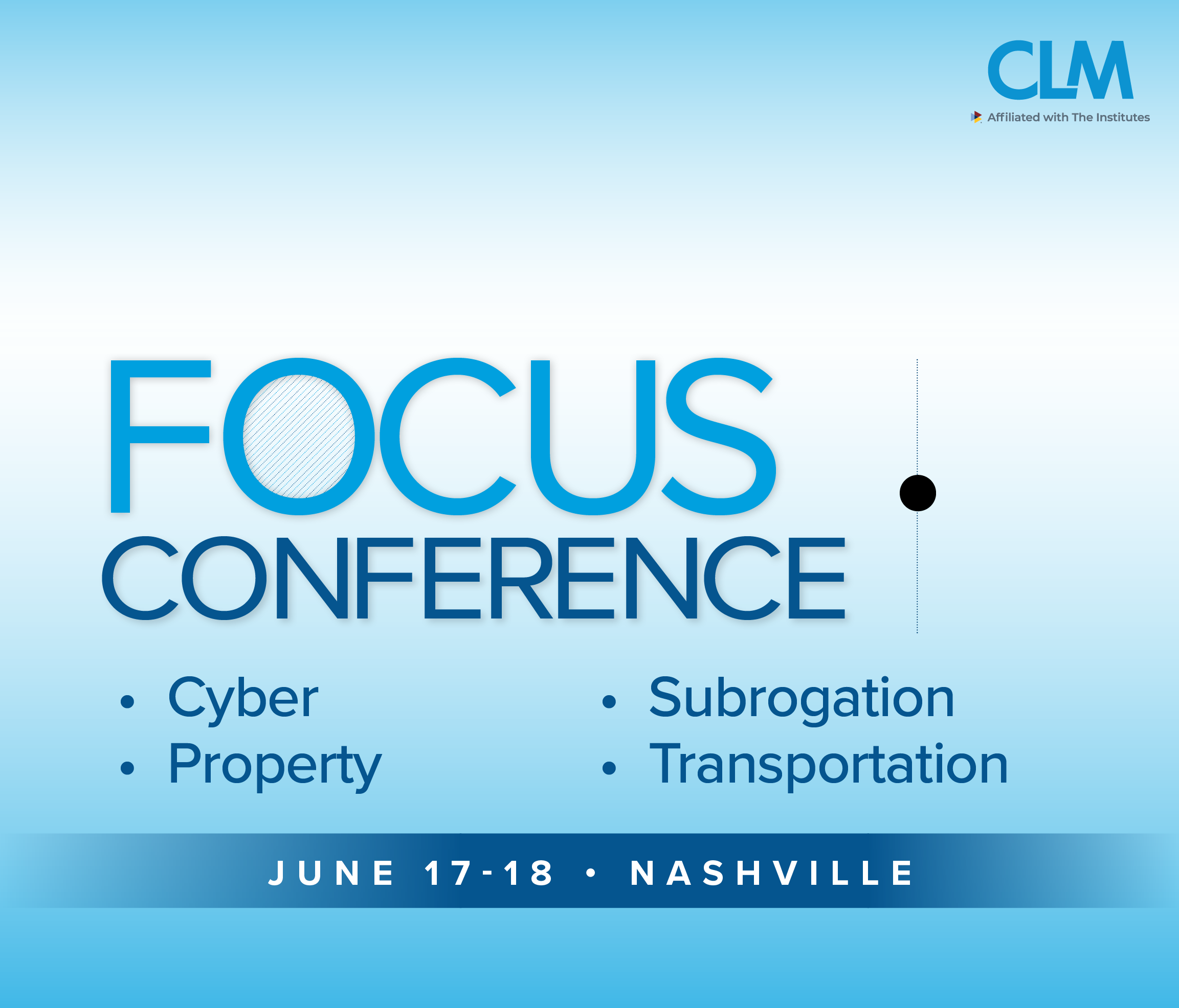 Blue CLM Focus June Conference Register Now